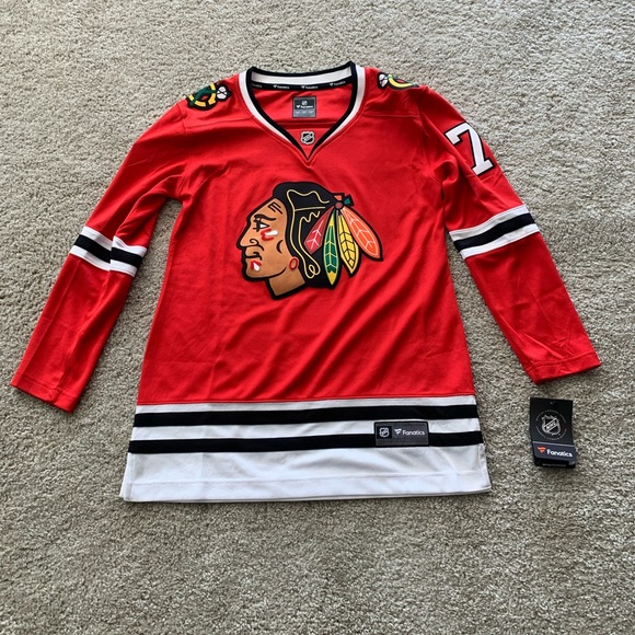Fanatics Tops - NEVER WORN Stitched Chi Blackhawks Jersey